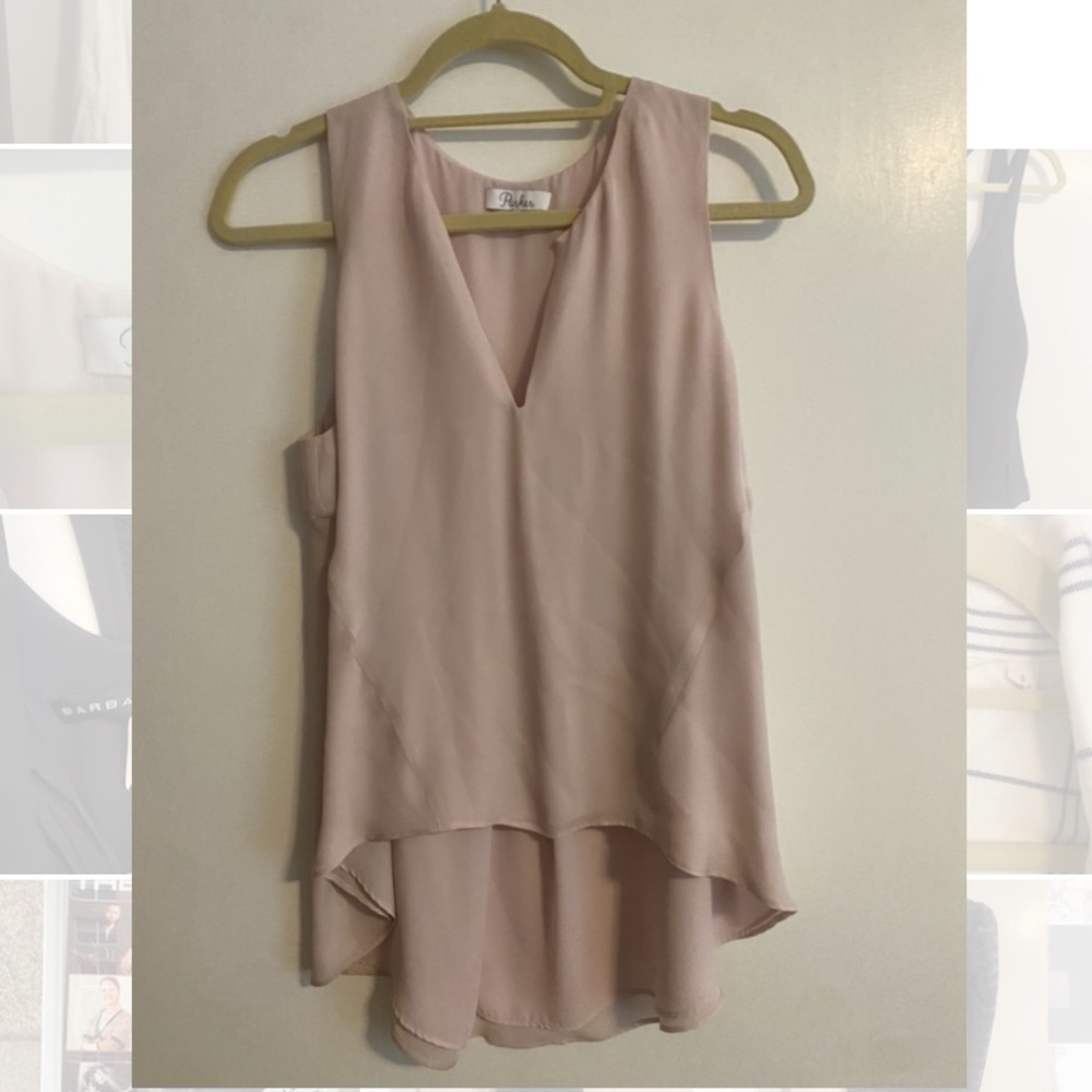 Silk Tank Top, Women’s Sz M